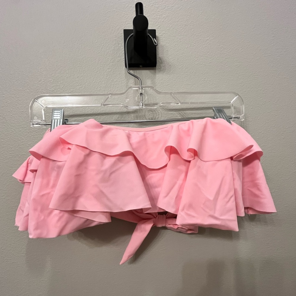 Pink Ruffle Bandeau